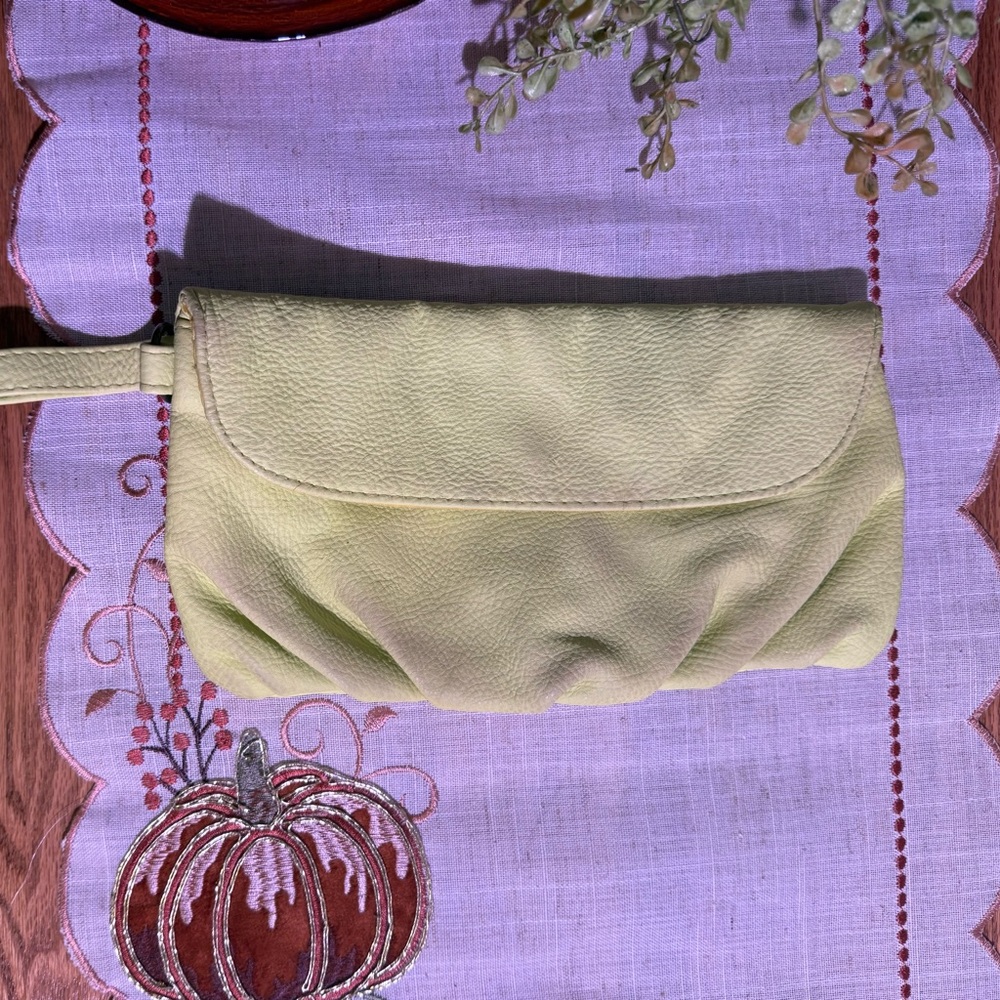 Elegant Lime Green Clutch